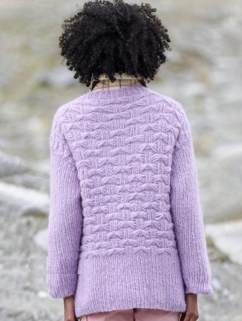 вязаный кардиган