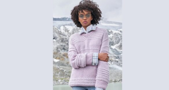 вязаный пуловер