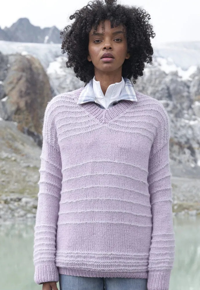 вязаный пуловер