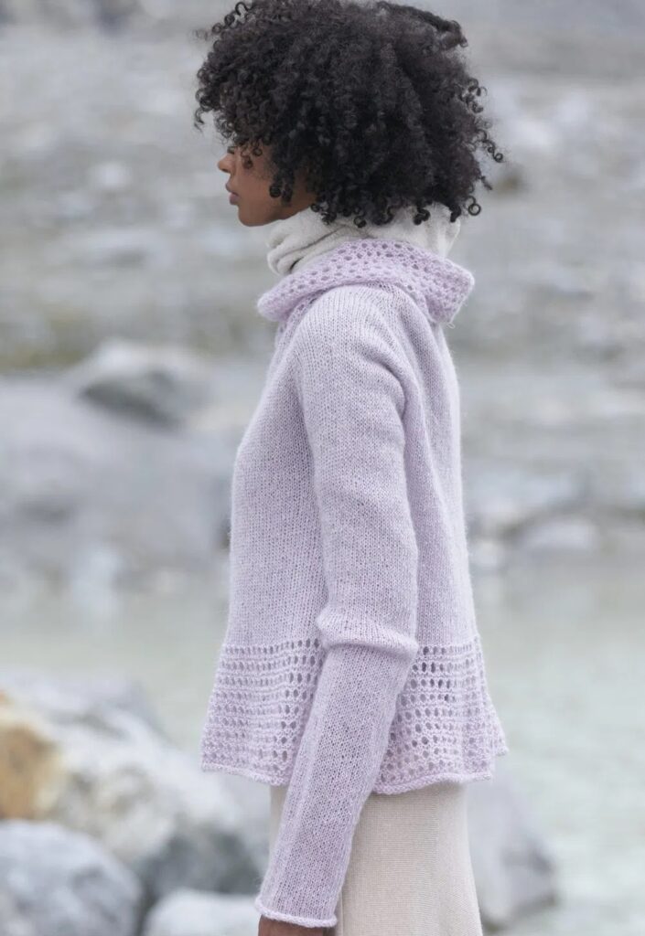 вязаный пуловер