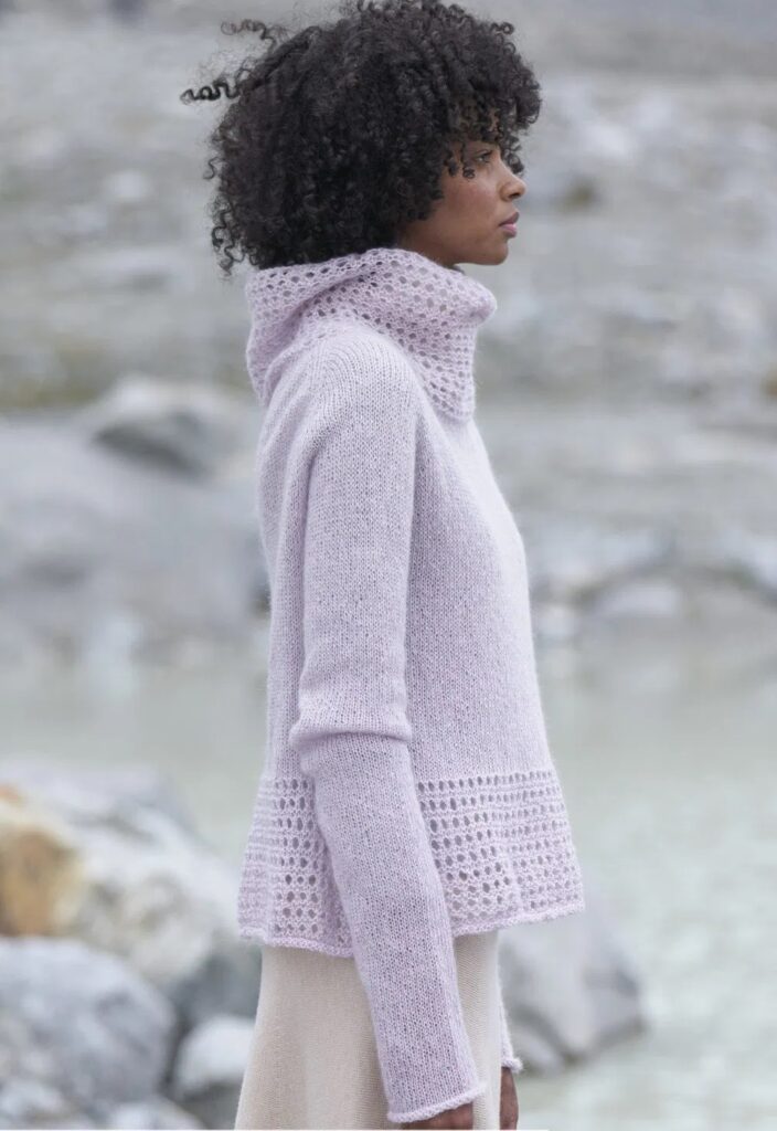 вязаный пуловер