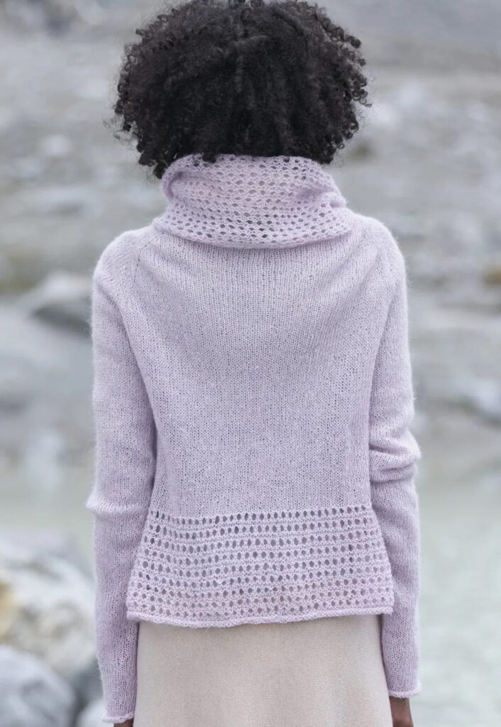 вязаный пуловер