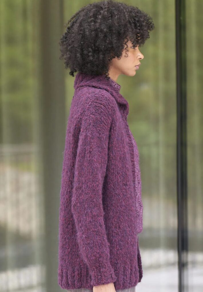 вязаный жакет