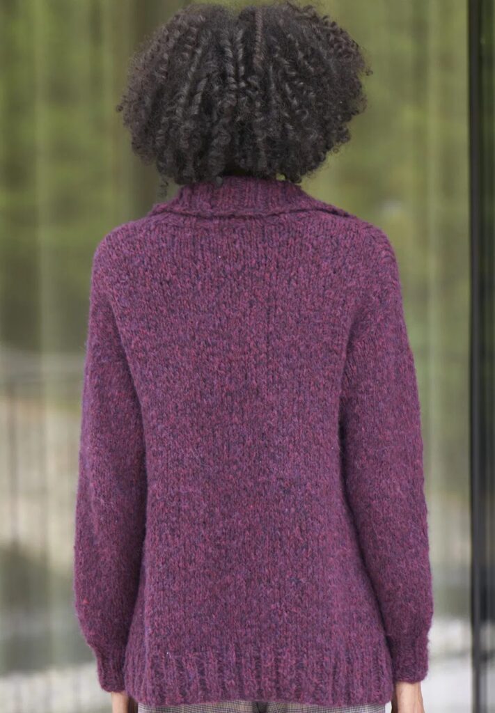 вязаный жакет