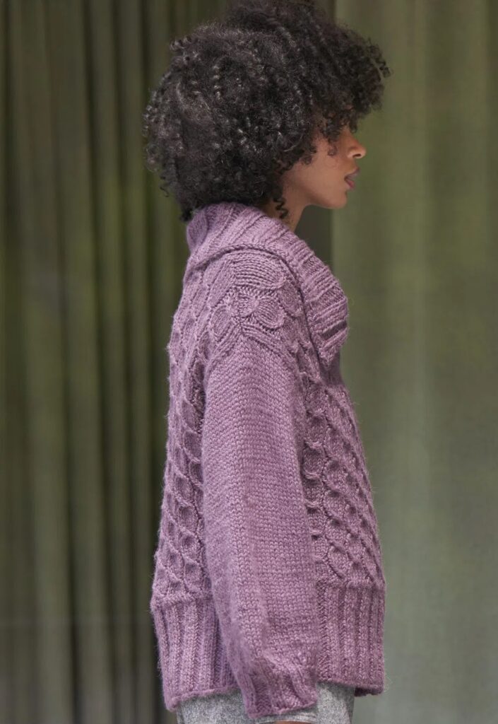 вязаный пуловер