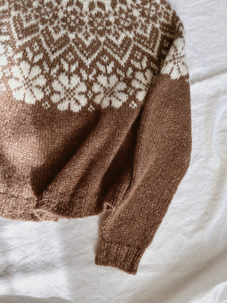 вязаный пуловер