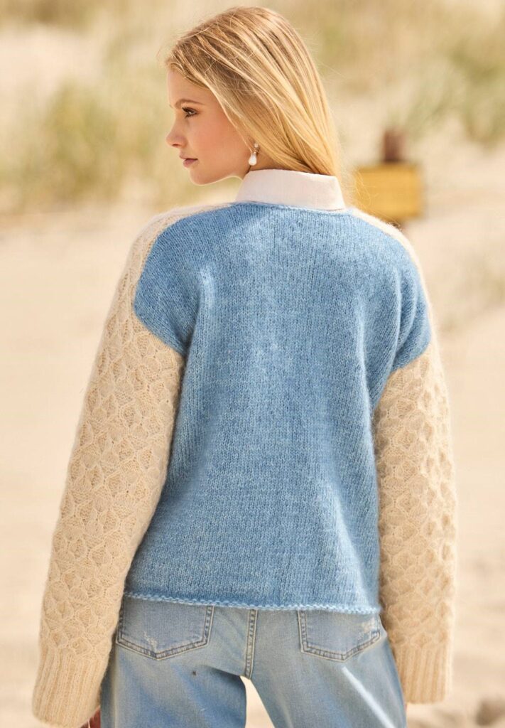 вязаный кардиган