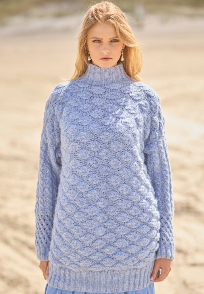 вязаный пуловер