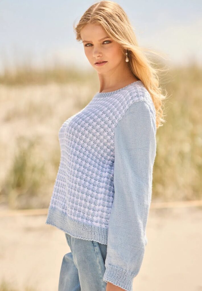 вязаный пуловер