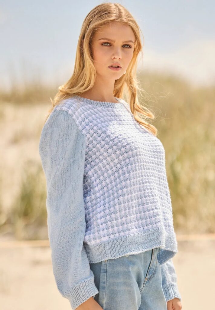 вязаный пуловер