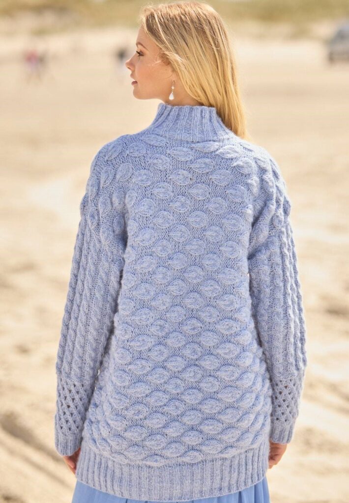 вязаный пуловер