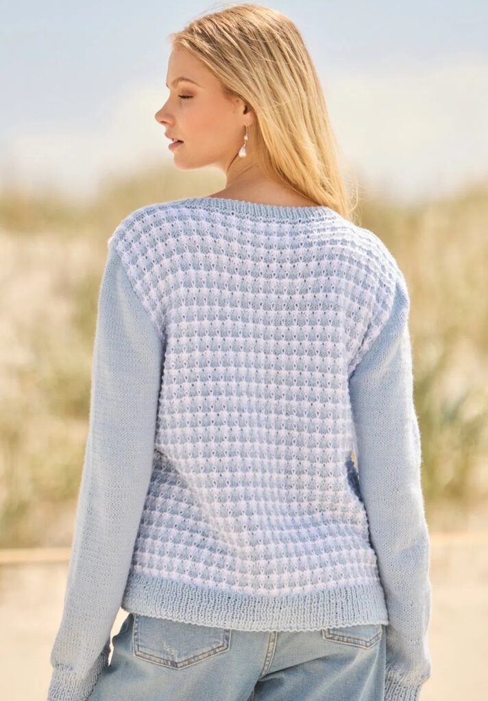 вязаный пуловер