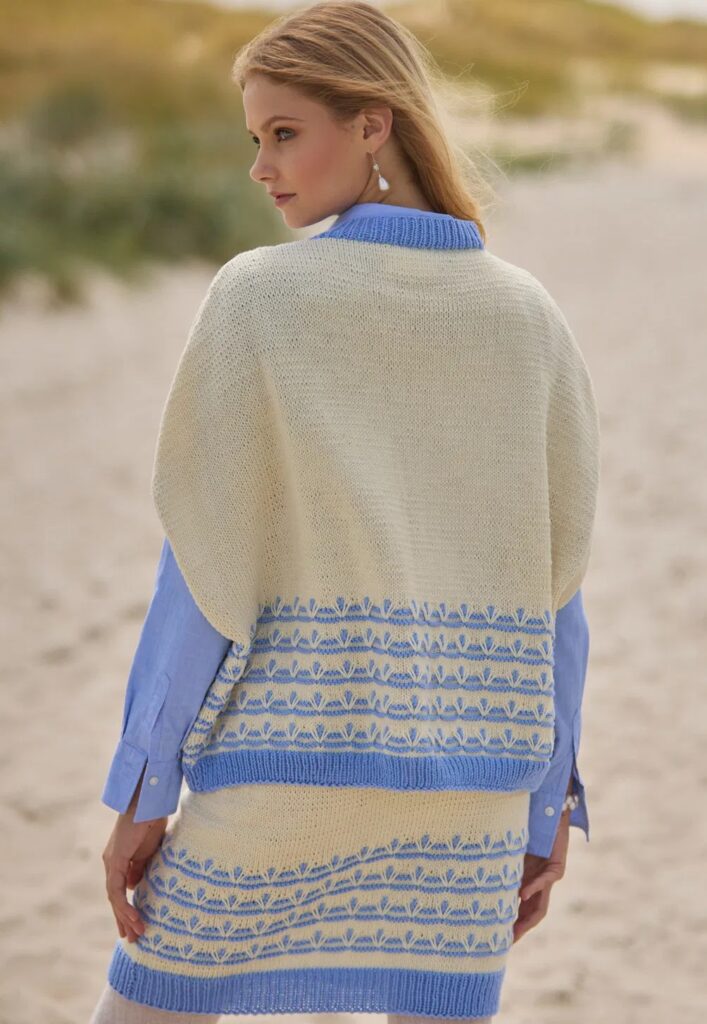 вязаный жилет