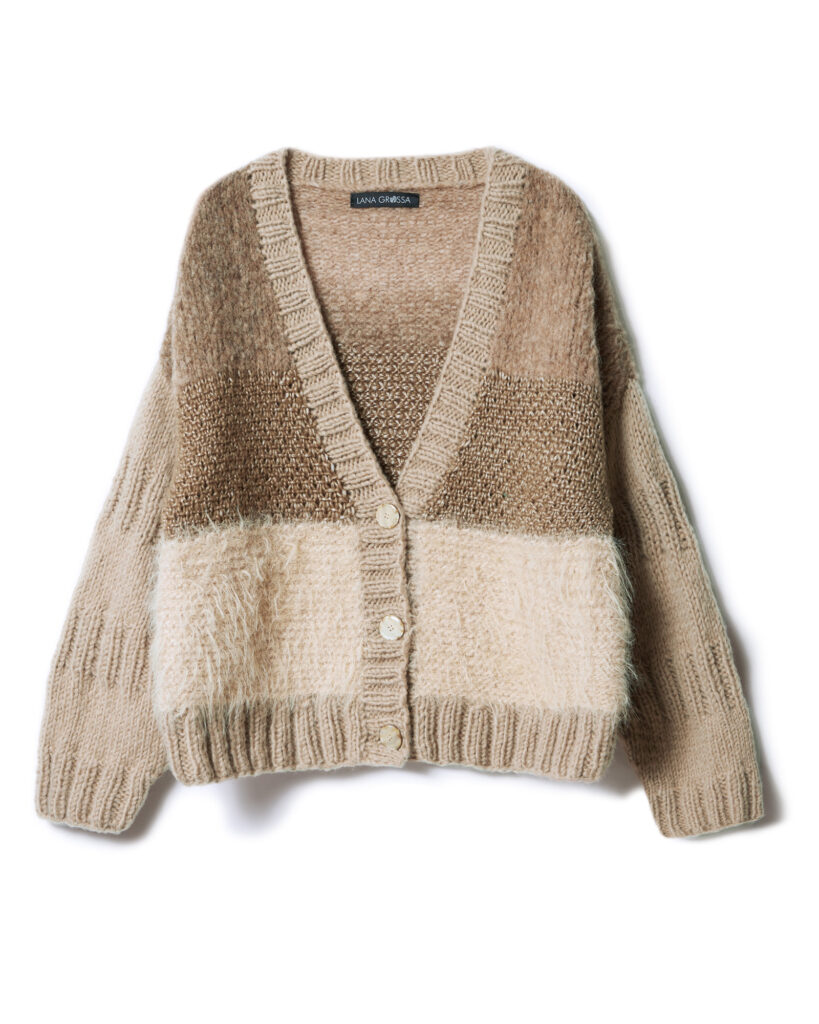 вязаный жакет