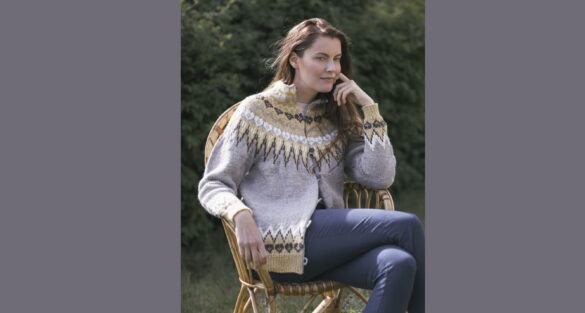 вязаный кардиган