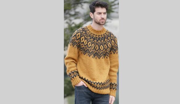 вязаный пуловер