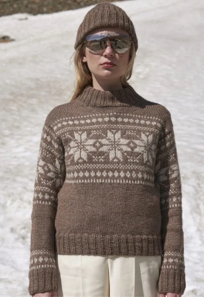 вязаный пуловер