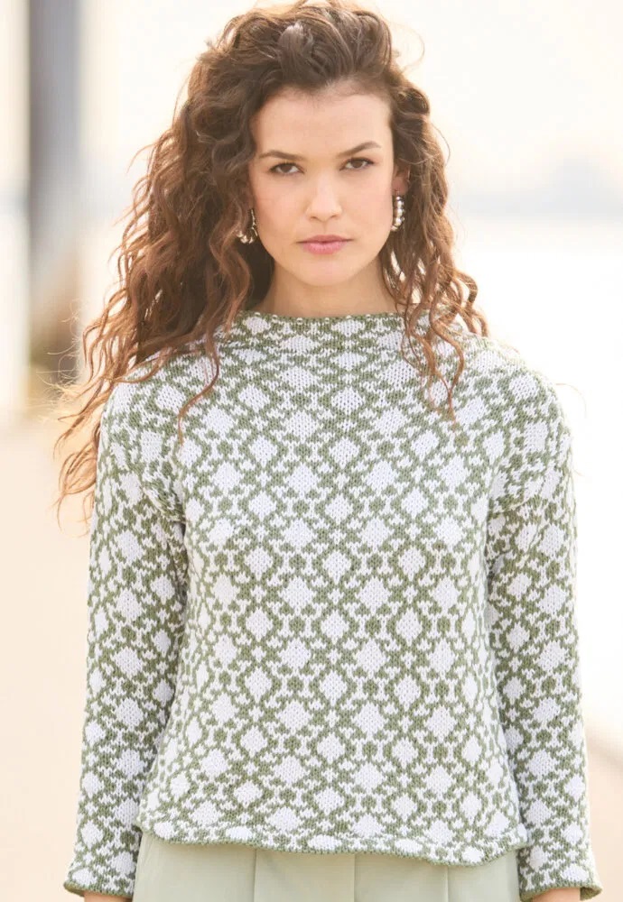 вязаный пуловер