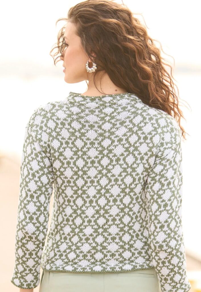 вязаный пуловер