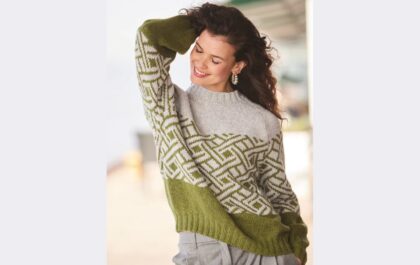 вязаный пуловер