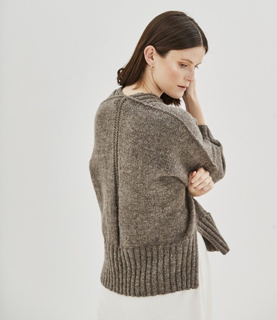 вязаный жакет