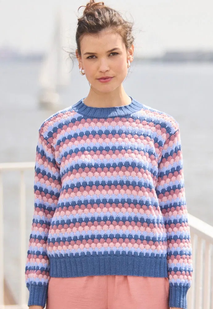 вязаный пуловер