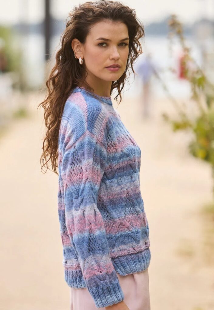 вязаный пуловер