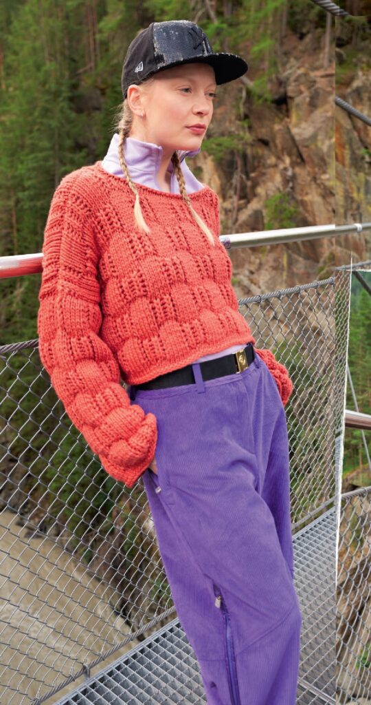 вязаный пуловер