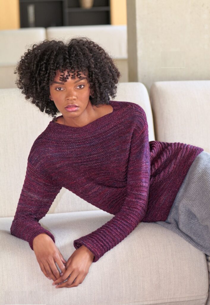 вязаный пуловер