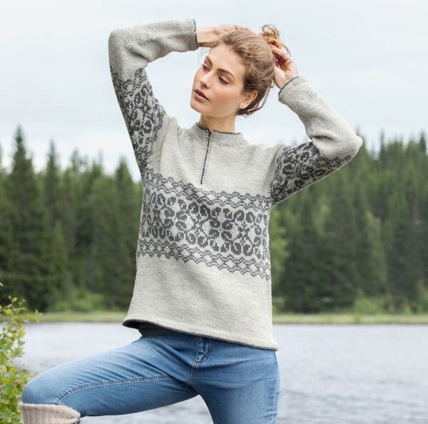 вязаный пуловер