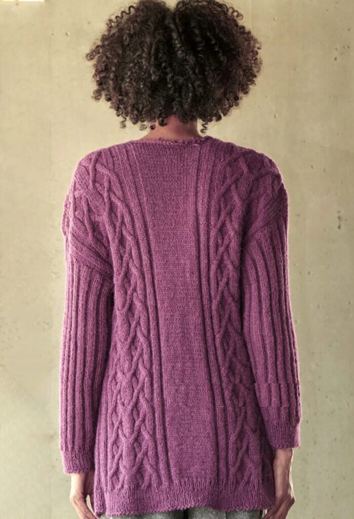 вязаный пуловер