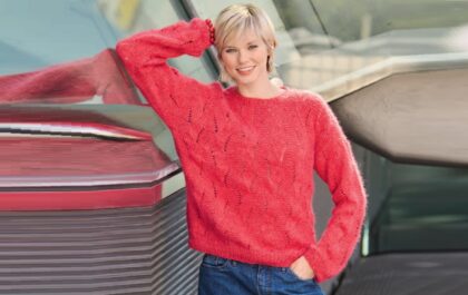 вязаный пуловер