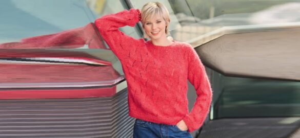 вязаный пуловер