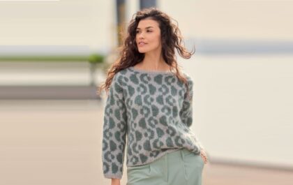 вязаный пуловер