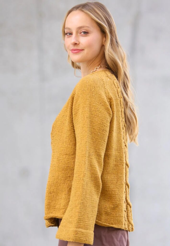 вязаный пуловер