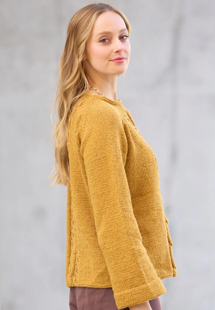 вязаный пуловер