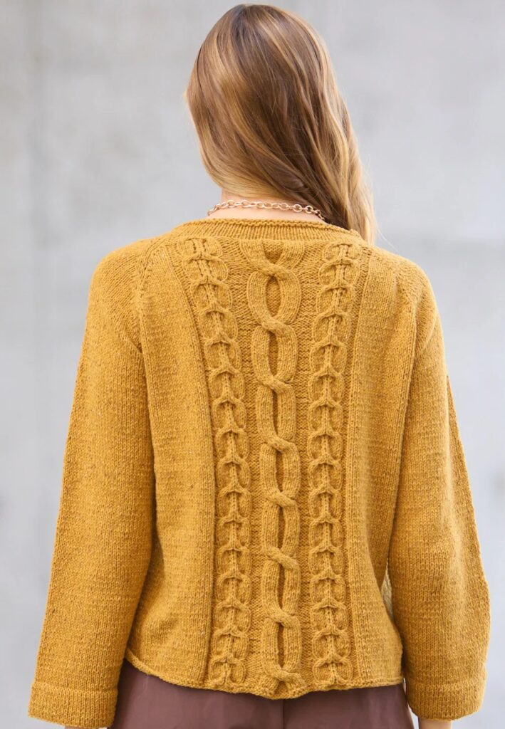 вязаный пуловер