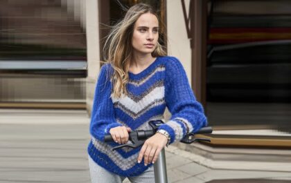 вязаный пуловер