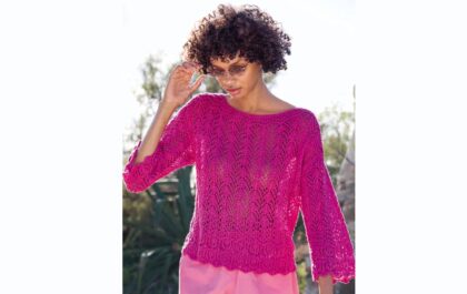 вязаный пуловер