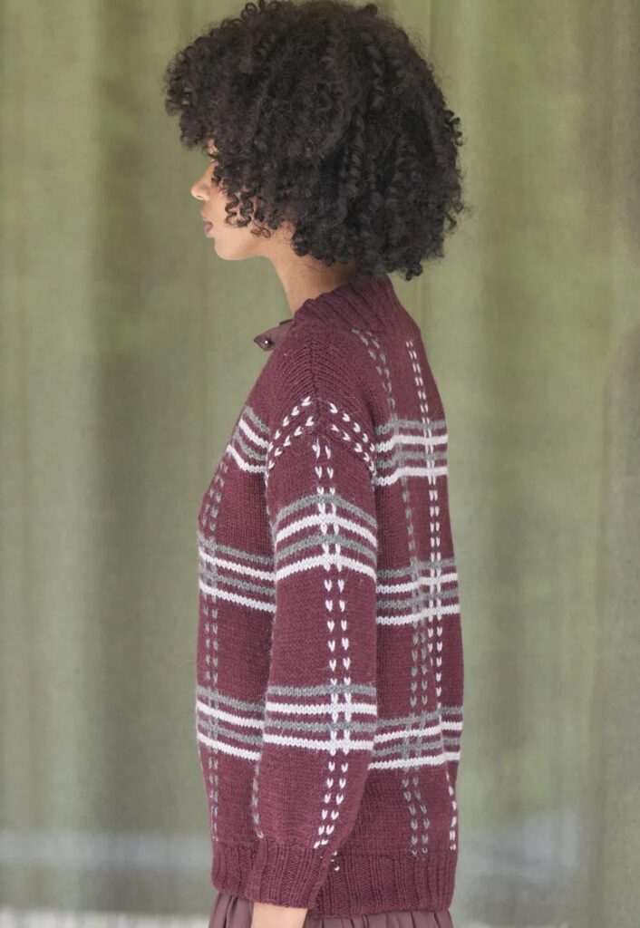 вязаный пуловер