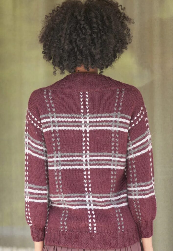 вязаный пуловер