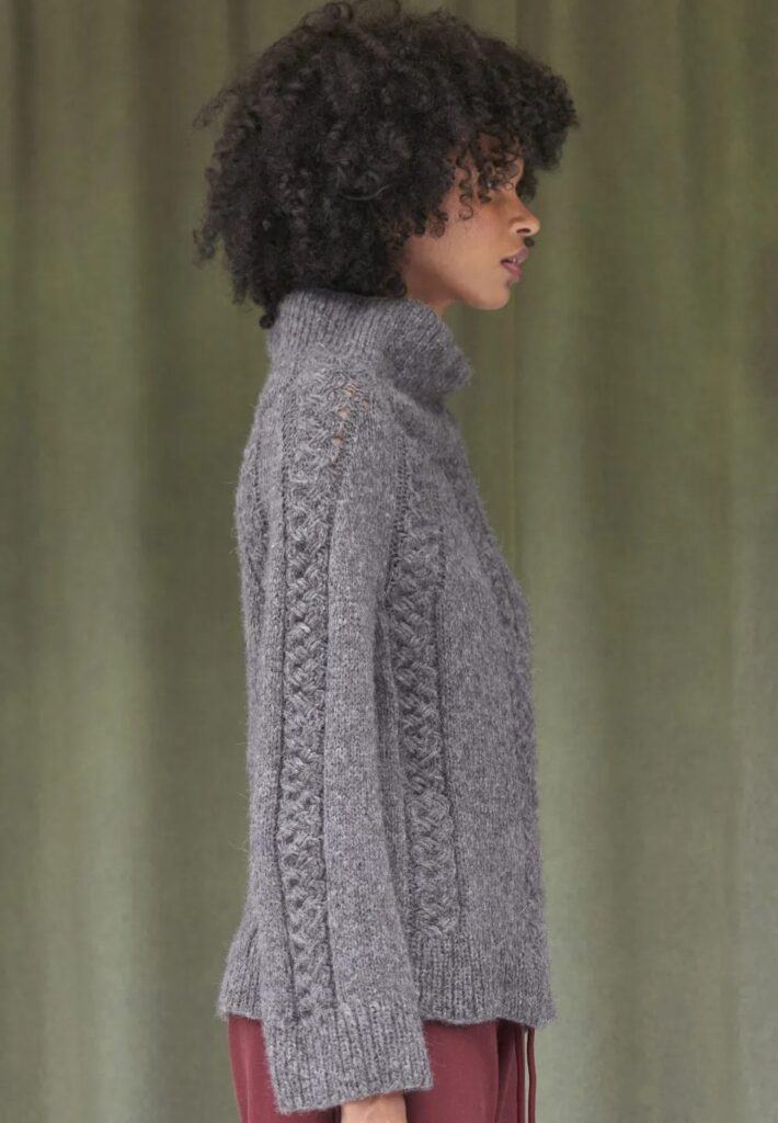 вязаный пуловер