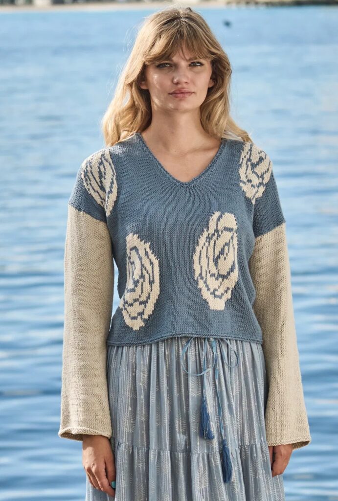 вязаный пуловер