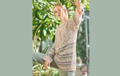 вязаный пуловер