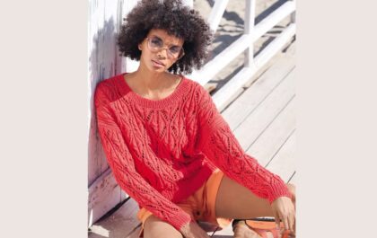 вязаный пуловер