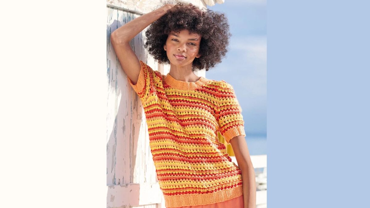  Пуловер с короткими рукавами CHILE