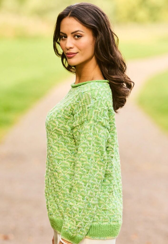 вязаный пуловер