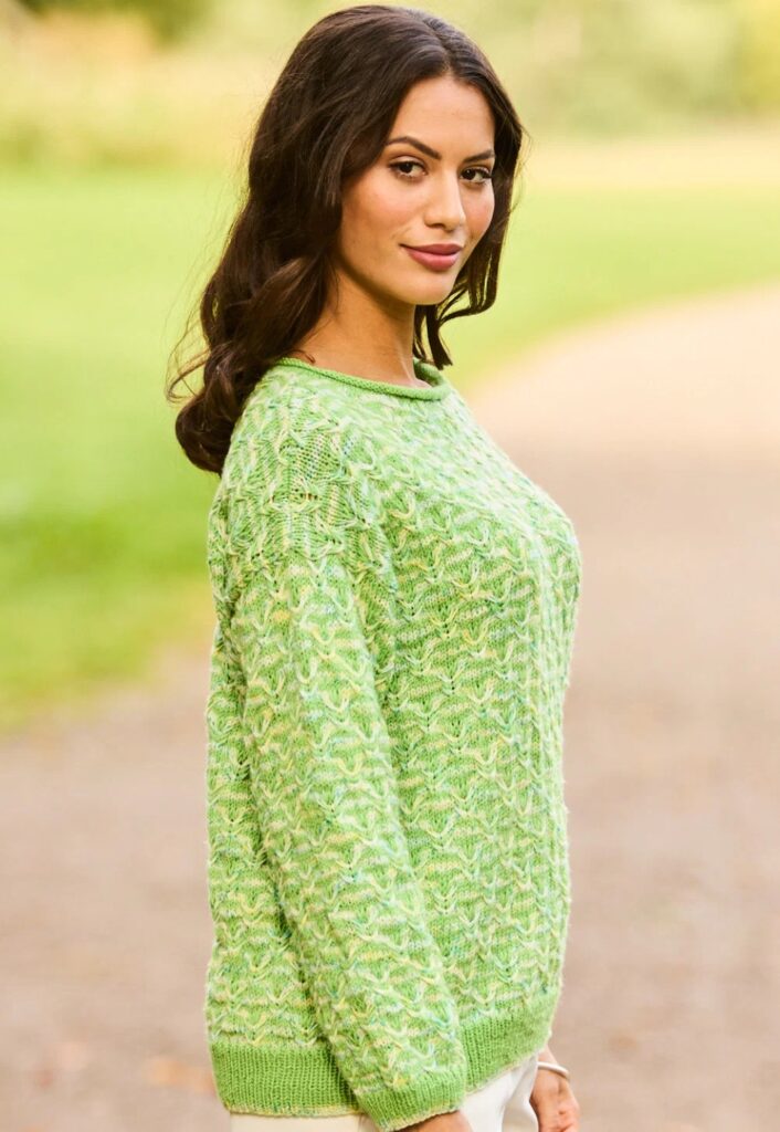 вязаный пуловер