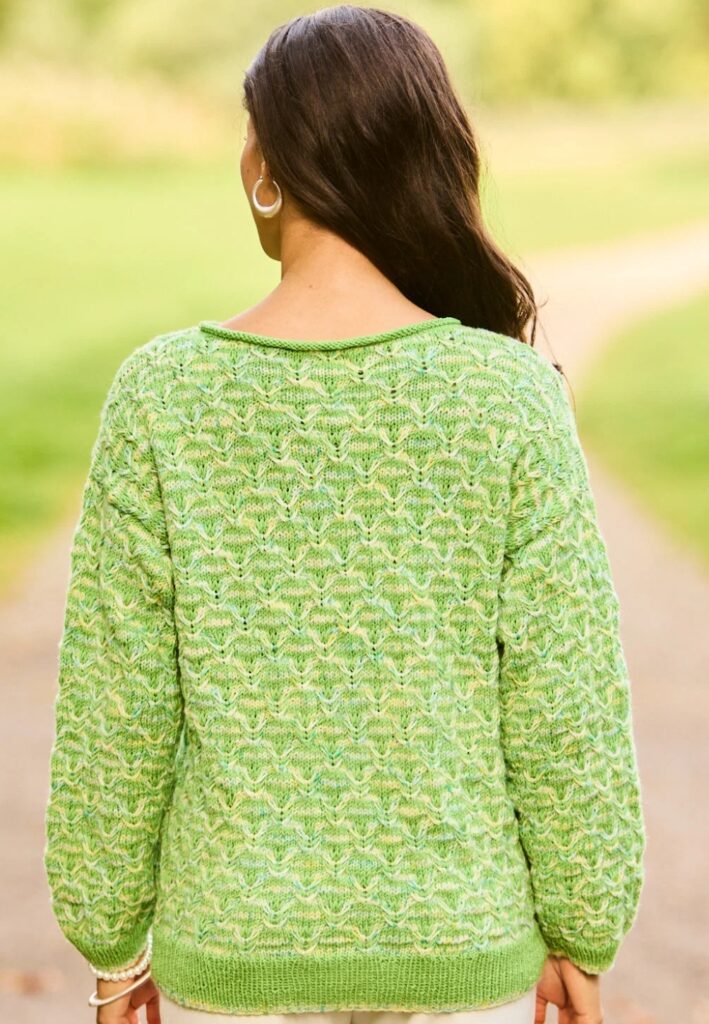 вязаный пуловер