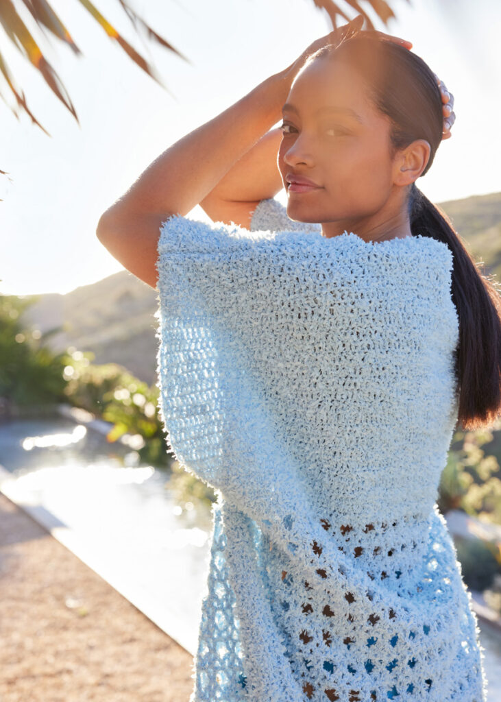 вязаный жилет